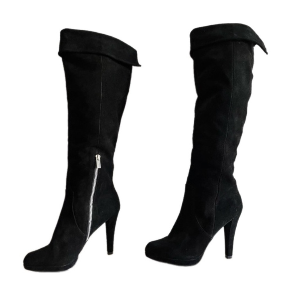 Michael Kors Adena Suede Knee High Slouch Boots